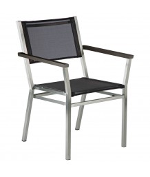 Barlow Tyrie - Equinox Dining Armchair in Charcoal